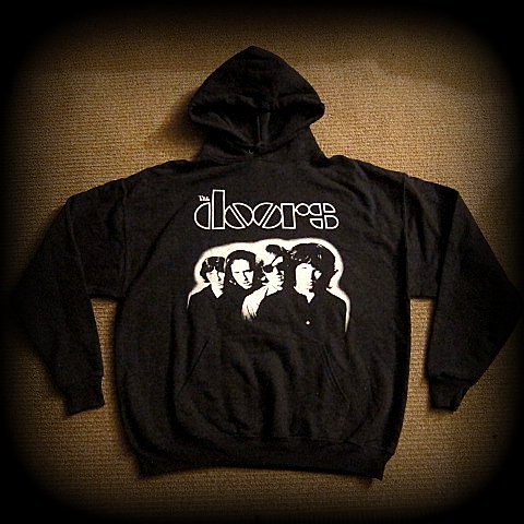 The Doors - Vintage Two Sided Printed  Hoodie